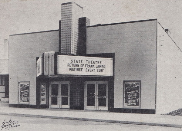 Elk Rapids Cinema - 1940 Post Card